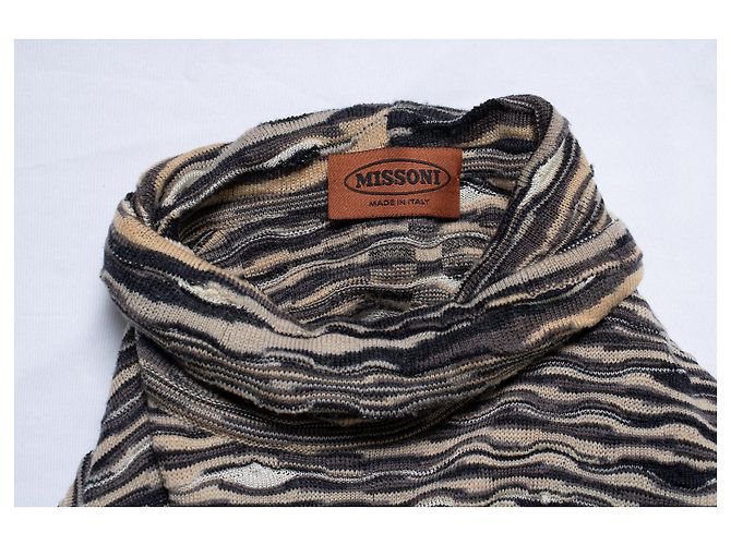 Missoni, kurzärmliger Rollkragenpullover - Ansicht 6