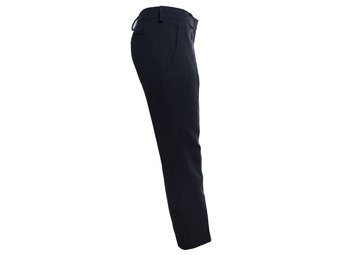 Prada, calça de lã cinza - vista 2