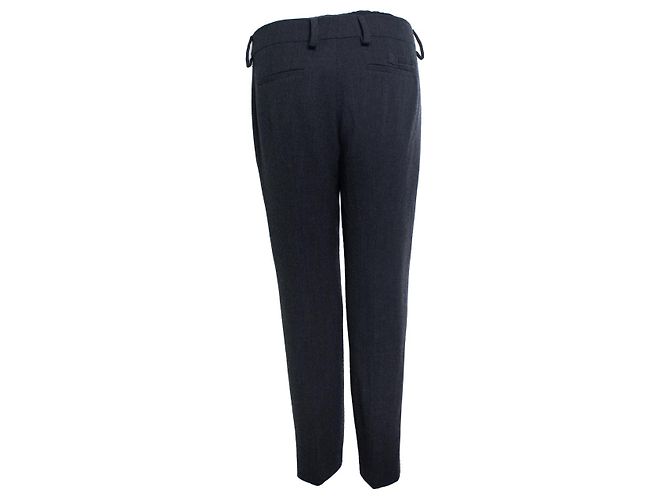 Prada, calça de lã cinza - vista 3