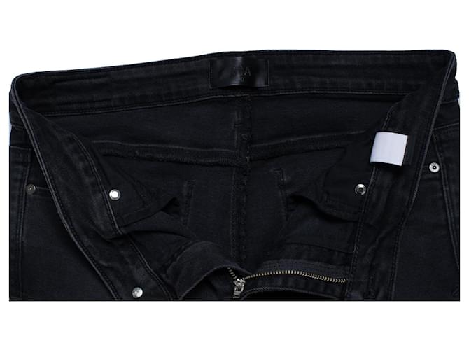 RtA, jeans negros con efecto doblado - vista 6