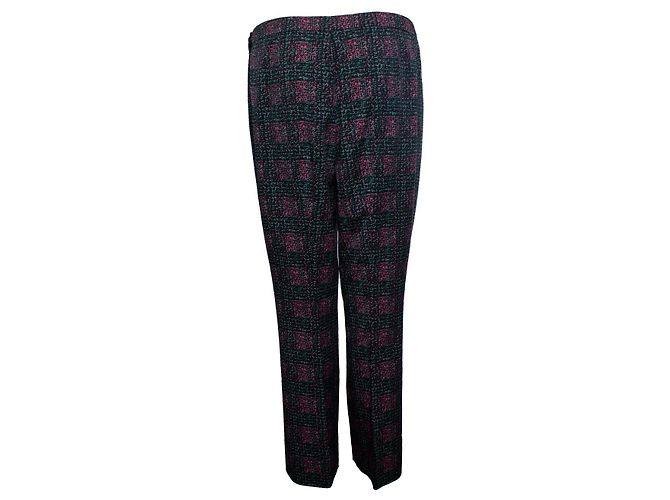 Prada, pantalón gráfico en rosa - vista 2
