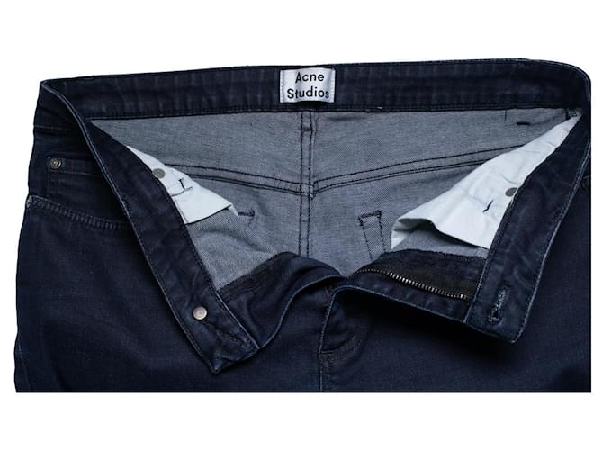Acne Studios, jeans de sonido pop azul oscuro - vista 7