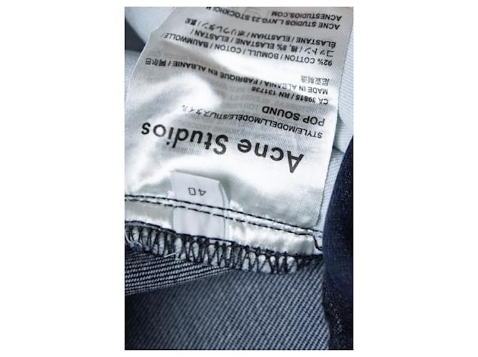 Acne Studios, jeans de sonido pop azul oscuro - vista 8
