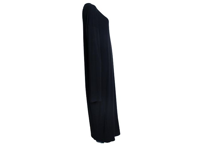 Autre Marque Abito maxi nero Monique van Heist - vista 3