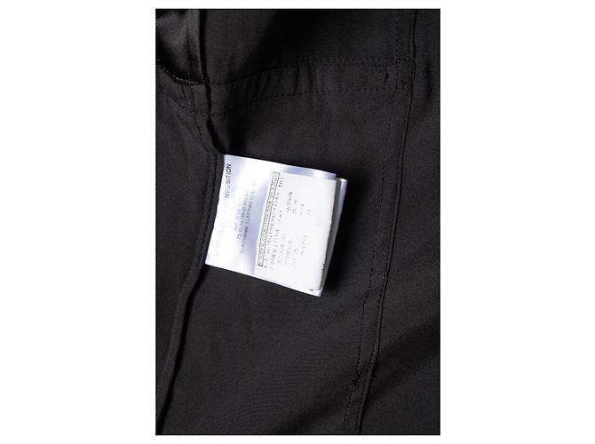 Blusa de seda marrón oscuro Hysteria de Gucci Castaño - vista 5