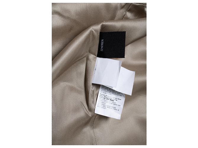 Weekend Max Mara, beiger oversized Blazer mit Gürtel - Ansicht 8