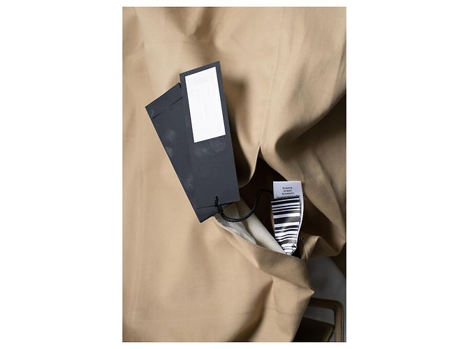 Abrigo de algodón twill de gran tamaño con cinturón Joseph, Lowendal - vista 8