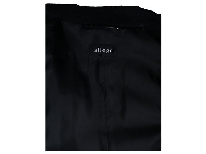 Autre Marque Allegri, cappotto nero - vista 6