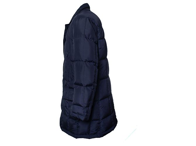 Fay, blauer gesteppter Mantel - Ansicht 5