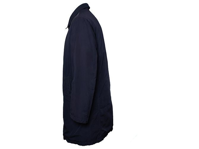 Herno, blaue gepolsterte Windjacke - Ansicht 2