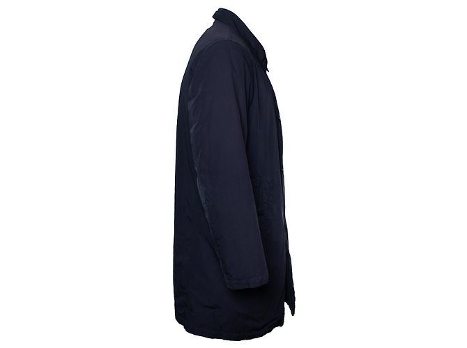 Herno, blaue gepolsterte Windjacke - Ansicht 4