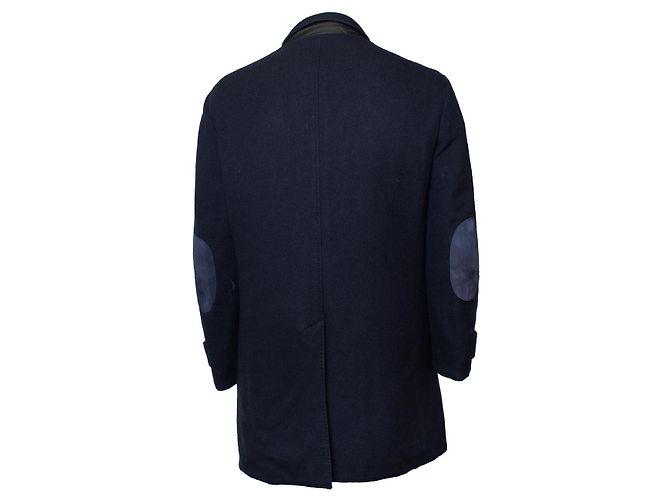Brunello Cucinelli, abrigo reversible Azul Verde - vista 4