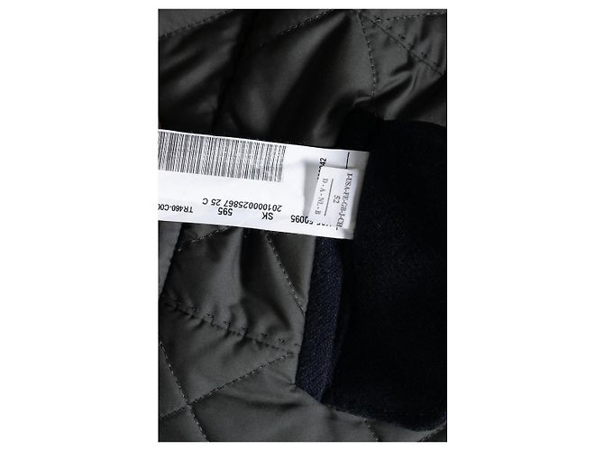 Brunello Cucinelli, abrigo reversible Azul Verde - vista 8