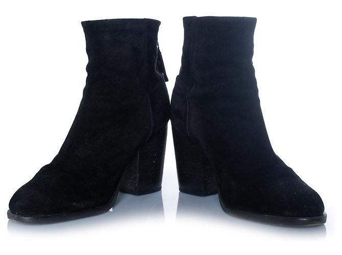 Rag & Bone Rag and Bone, stivaletti in suede nero - vista 6