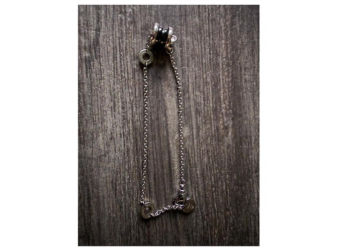 Bulgari Bracciale Save the Children con ceramica Nero Argento - vista 2