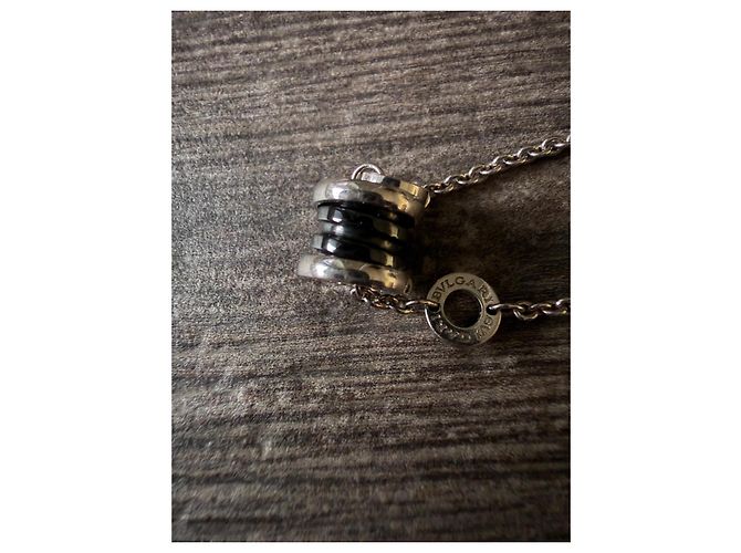 Bulgari Bracciale Save the Children con ceramica Nero Argento - vista 3
