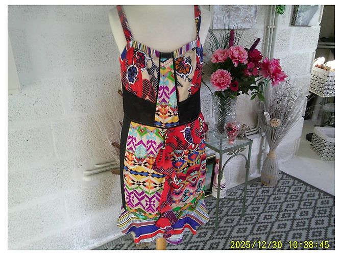 Autre Marque Leslie Cocktailkleid aus Polyester Größe 40 Mehrfarben - Ansicht 3