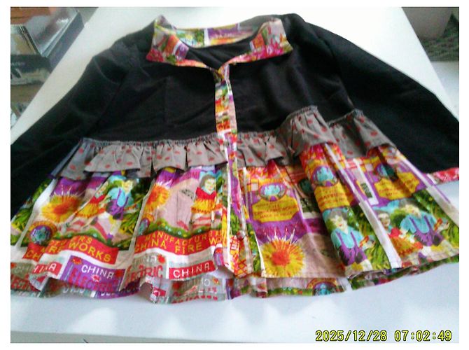 Autre Marque Chaqueta de algodón con estampados japoneses Talla 40 Multicolor - vista 7