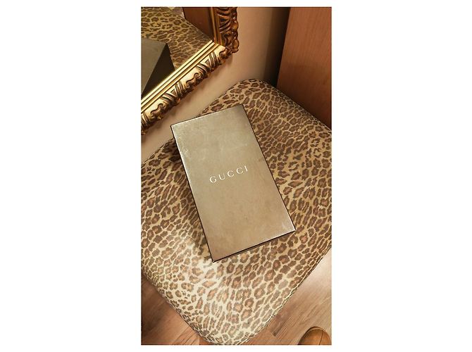 Décolleté Gucci in satin argento con tacco a stiletto Metallico - vista 7