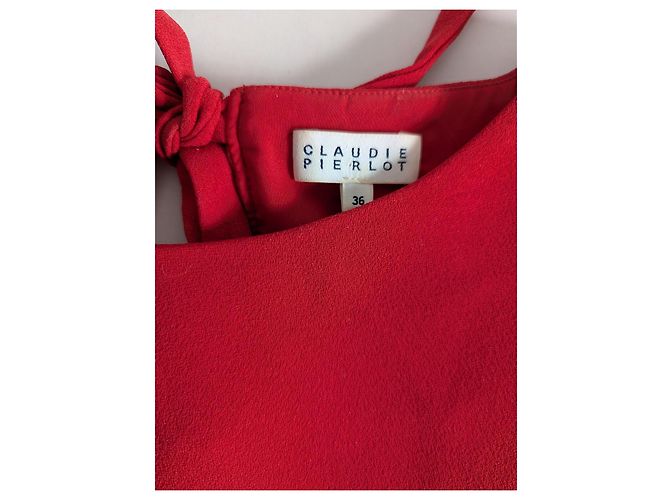 Abito rosso Claudie Pierlot - vista 5