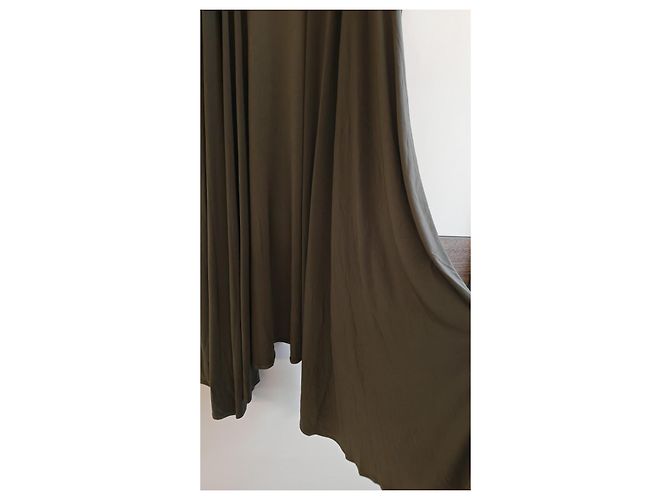 Joseph Ribkoff Cardigan Lang Locker Khaki Grün Rayon - Ansicht 3