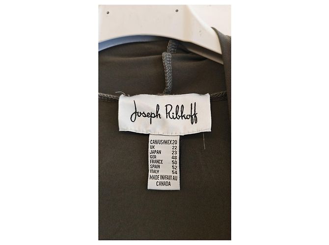 Joseph Ribkoff Cardigan Lang Locker Khaki Grün Rayon - Ansicht 4
