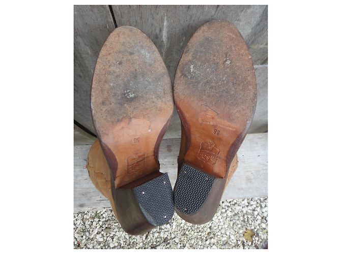 Botas Ash de piel beige - vista 5