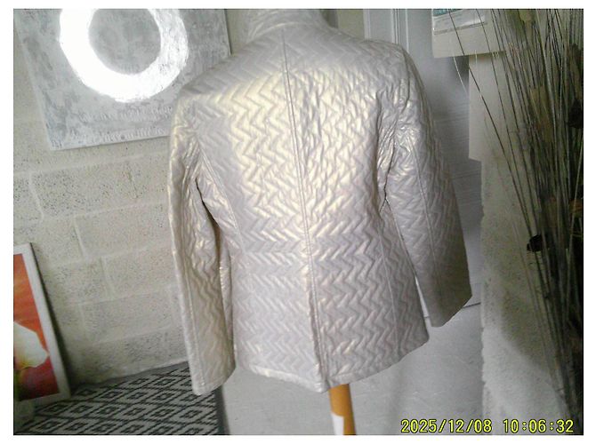 Autre Marque Grigiombra Estell Jacke Weiß Polyurethan - Ansicht 4