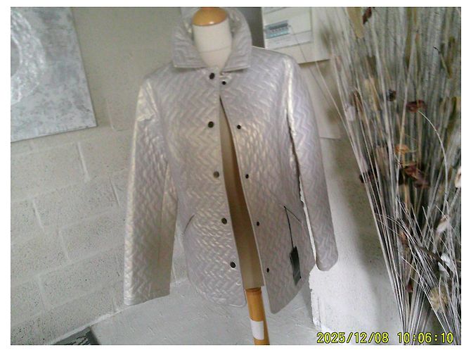 Autre Marque Grigiombra Estell Jacke Weiß Polyurethan - Ansicht 5