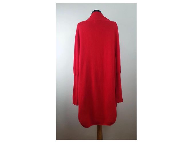 Autre Marque Ferdinand Greiner Munich Cardigan aus rotem Kaschmir M - Ansicht 3