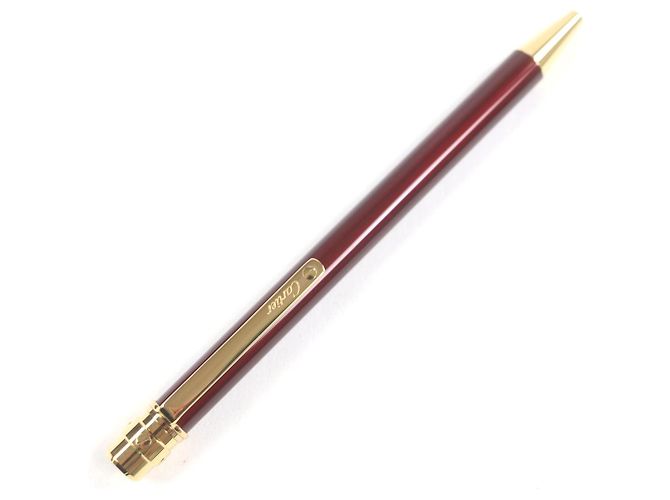 Bolígrafo Santos de Cartier Castaño - vista 3