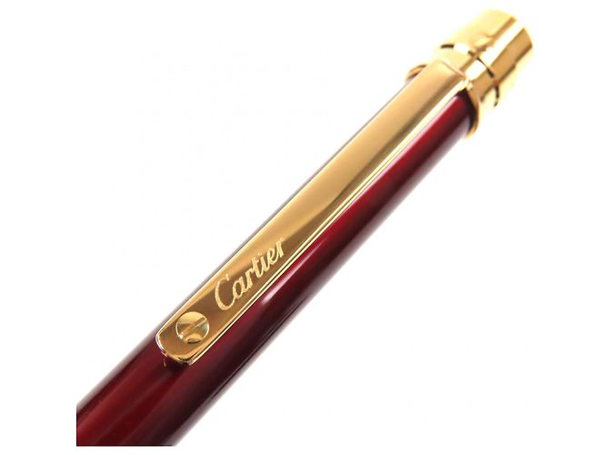 Bolígrafo Santos de Cartier Castaño - vista 6