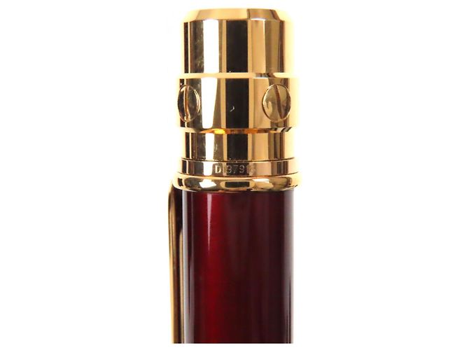 Bolígrafo Santos de Cartier Castaño - vista 7