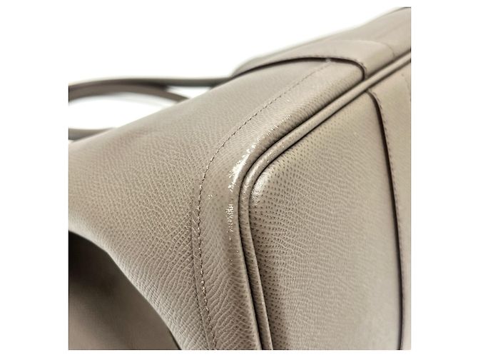 Borsa a Mano/Borsa Hermès Garden Party 36 Marrone - vista 10