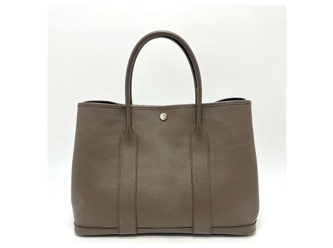 Borsa a Mano/Borsa Hermès Garden Party 36 Marrone - vista 2