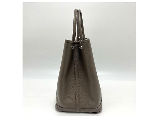 Borsa a Mano/Borsa Hermès Garden Party 36 Marrone - vista 4
