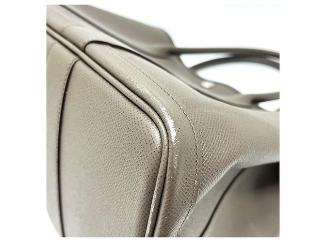 Borsa a Mano/Borsa Hermès Garden Party 36 Marrone - vista 8