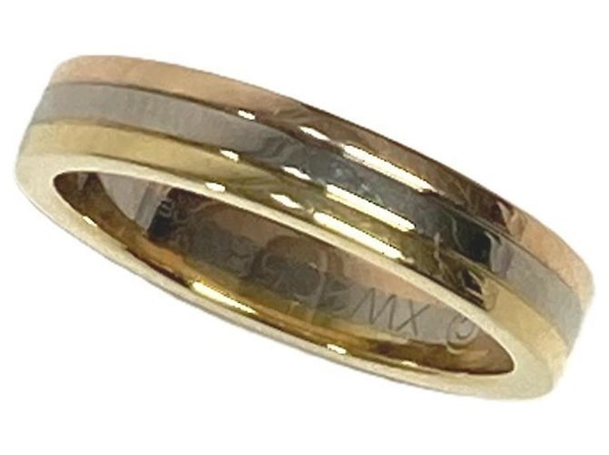 Anello in oro 18K Cartier Trinity Argento D'oro - vista 2