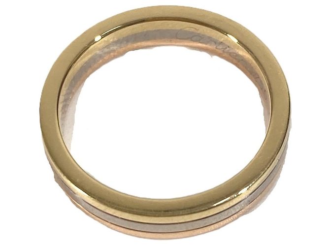 Anello in oro 18K Cartier Trinity Argento D'oro - vista 3