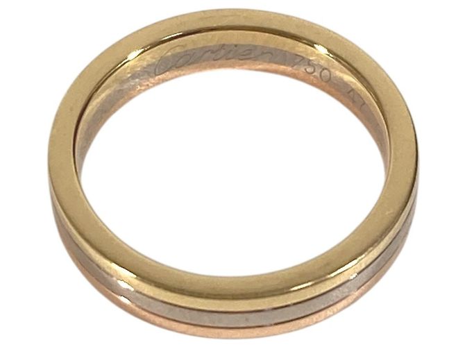 Anello in oro 18K Cartier Trinity Argento D'oro - vista 5