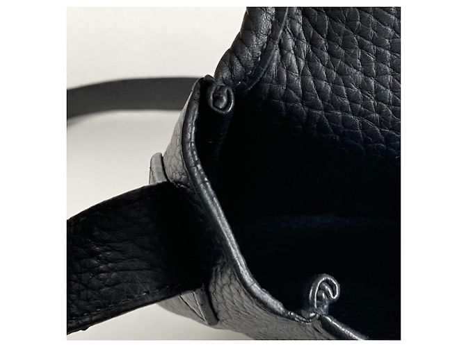 Hermès Borsa Messenger Victoria con Patta HERMES Nero - vista 11