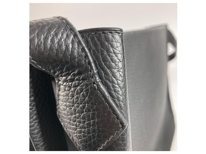 Hermès Borsa Messenger Victoria con Patta HERMES Nero - vista 15