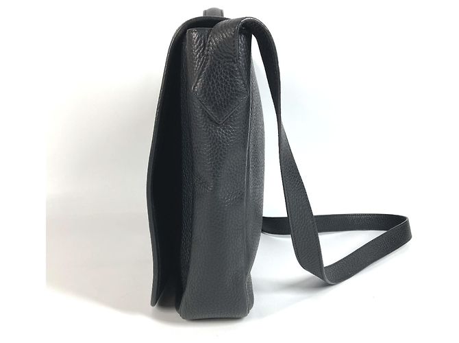 Hermès Borsa Messenger Victoria con Patta HERMES Nero - vista 2