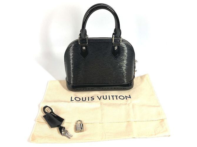 Borsa Alma BB Epi Elettrico Louis Vuitton Nero - vista 18