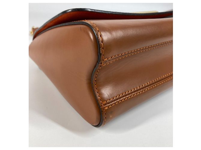 Borsa Cat Sack Twist MM in Monogramma Louis Vuitton Marrone Arancione - vista 8