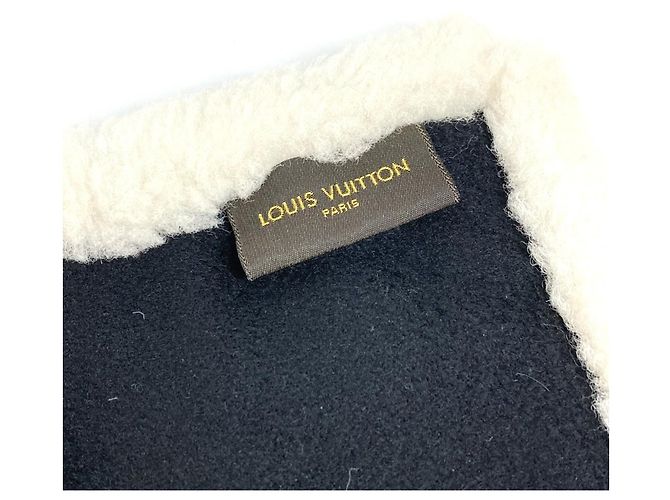 Stola Monogram Flower Louis Vuitton Bianco Rosso - vista 10