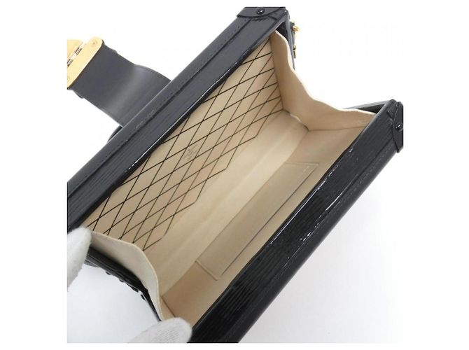 Borsa a Spalla Petite Malle Epi Louis Vuitton Rosso - vista 7