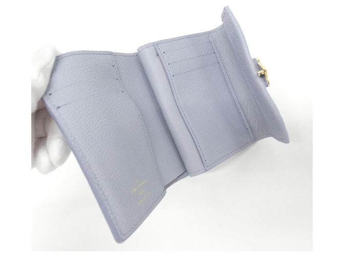 Billetera Compacta Pochette Metis en Monograma Empreinte Louis Vuitton Azul - vista 6