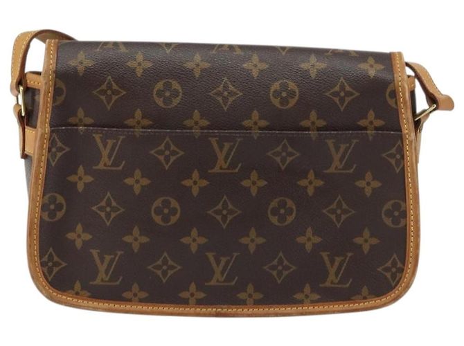 Bolsa Sologne em Canvas Monogram Louis Vuitton Marrom - vista 2