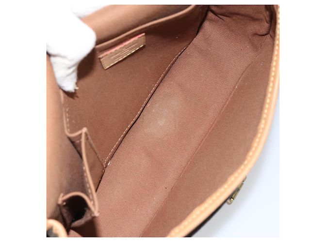 Bolsa Sologne em Canvas Monogram Louis Vuitton Marrom - vista 5